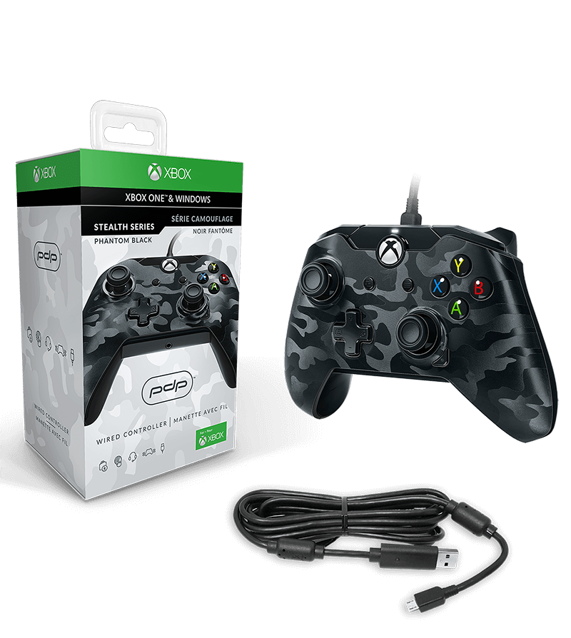 [PDP] XBOX ONE Wired Controller Stealth Series Phantom Black