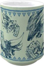 MONSTER HUNTER DOUBLE CROSS CAPCOM Japanese pattern YUNOMI Blue