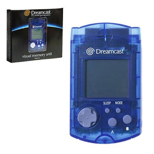 Official Sega Dreamcast VMU Virtual Memory Unit - Blue [OEM]