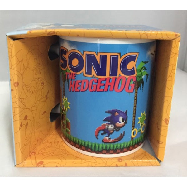 Sonic the Hedgehog Levels Ceramic Coffee Mug