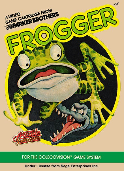 Frogger colecovision on sale