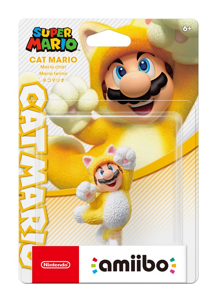 Amiibo Super Mario deals 3D World CAT PEACH Nintendo Switch or 3DS Collectible New