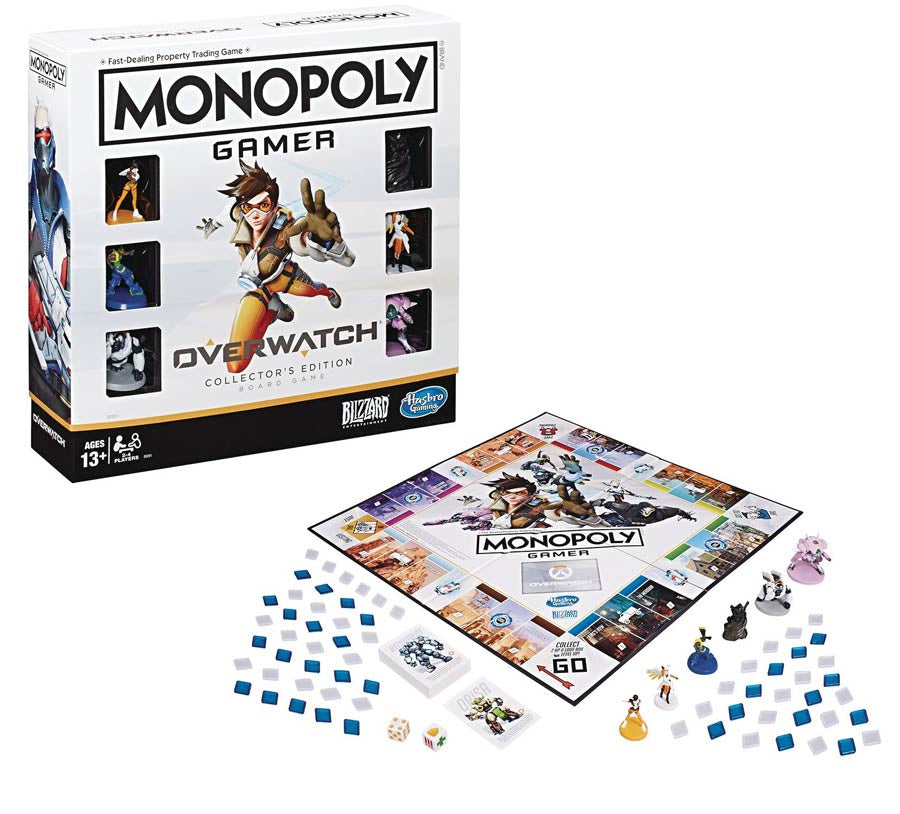 Monopoly Gamer - Overwatch Collector's Edition Board Game