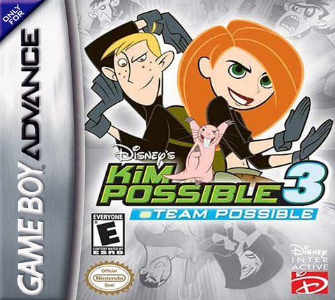 Disney's Kim Possible 3: Team Possible - GBA (Pre-owned)