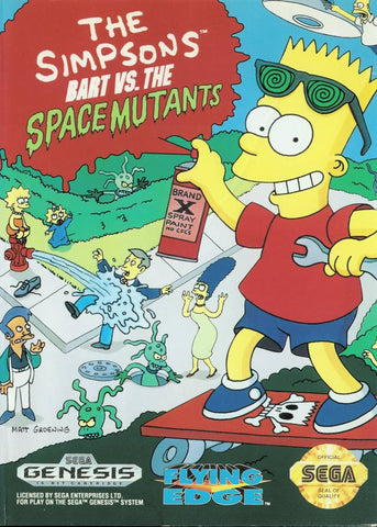 The Simpsons: Bart vs the Space Mutants - Genesis (Pre-owned)