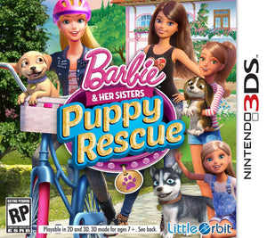 Barbie and Her Sisters: Puppy Rescue - 3DS (Pre-owned)