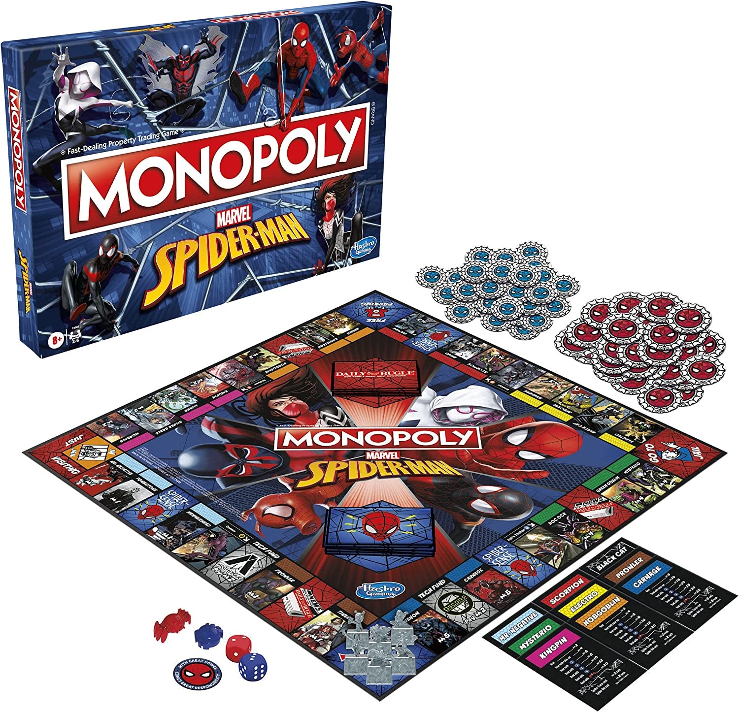 Monopoly Spider-Man Board Game