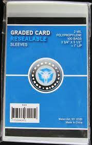 CSP Graded Card Resealable Sleeves (Universal Size) (100ct)