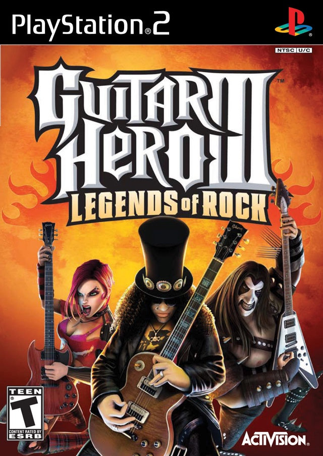 Guitar Hero III: Legends of Rock - PS2 (Pre-owned)