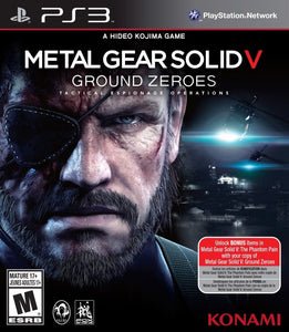 Metal Gear Solid V: Ground Zeroes - PS3 (Pre-owned)