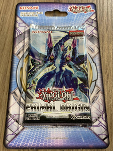 Yu-Gi-Oh! Primal Origin Blister Pack 1st Edition