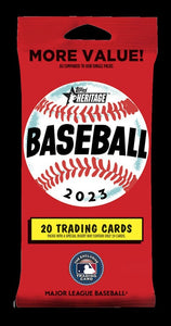 2023 Topps Heritage Baseball Jumbo Value Pack