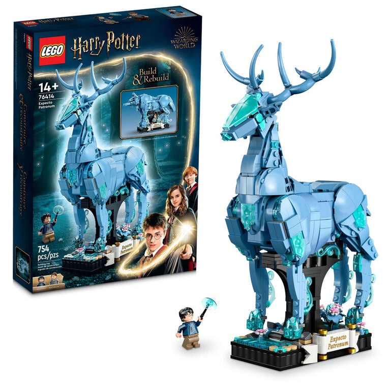 LEGO Harry Potter Expecto Patronum 76414 Building Toy Set (754 Pieces)