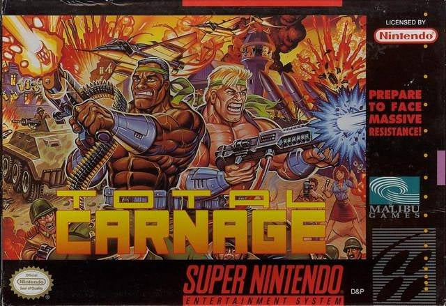 Total Carnage - SNES (Pre-owned)