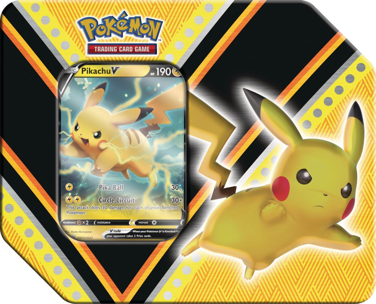 Pokemon V Powers Tin -  Pikachu