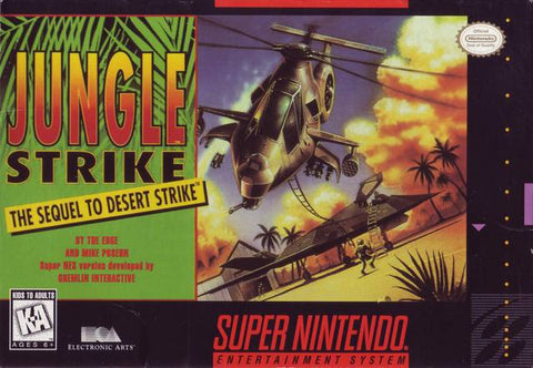 Jungle Strike - SNES (Pre-owned)