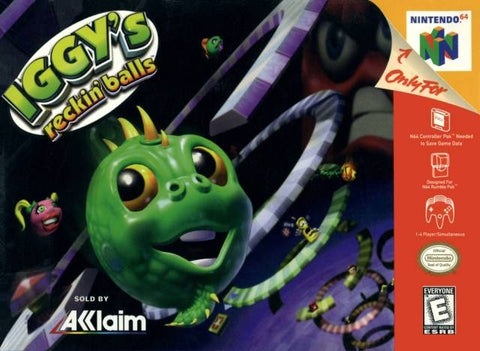 Iggy's Reckin' Balls - N64 (Pre-owned)