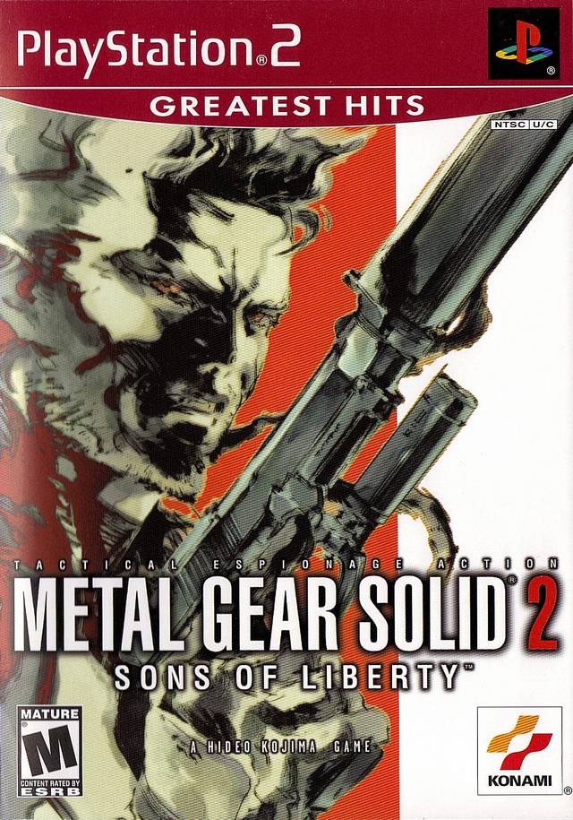 Metal Gear Solid 2 Sons of Liberty - PS2 (Pre-owned)