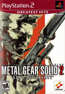 Metal Gear Solid 2 Sons of Liberty - PS2 (Pre-owned)