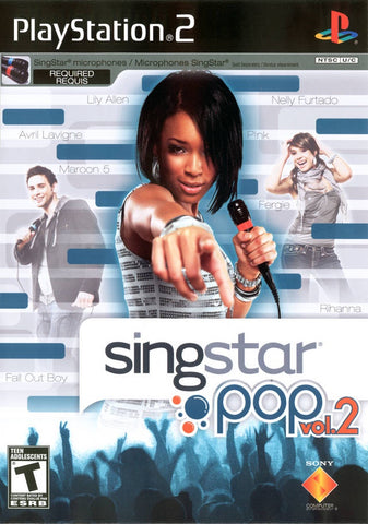 SingStar Pop Vol. 2 - PS2 (Pre-owned)