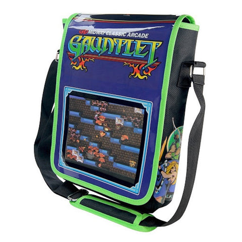 Midway Classic Arcade Gauntlet 14" Messenger Bag