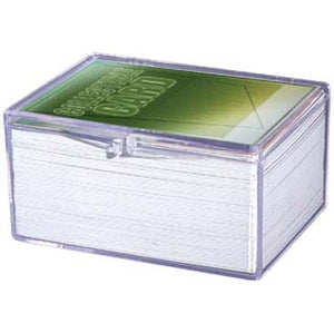 Ultra Pro 100-Count Snap Box Hinged Card Storage Case