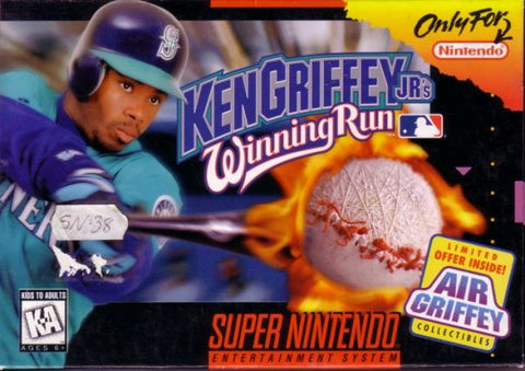Ken Griffey Jr.'s Winning Run - SNES (Pre-owned)