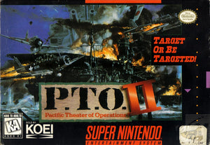 P.T.O. II: Pacific Theater of Operations - SNES (Pre-owned)