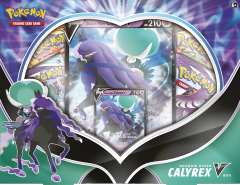 Pokemon Shadow Rider Calyrex V Box