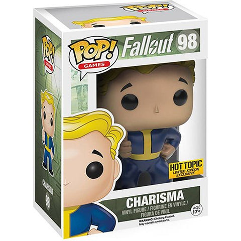 Funko POP! Games: Fallout - Charisma #98 Exclusive Vinyl Figure (Pre-owned)