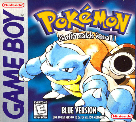 Pokemon Blue Version - GB (Pre-owned)