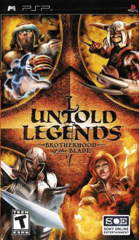 Untold Legends Brotherhood of the Blade - PSP (Pre-owned)