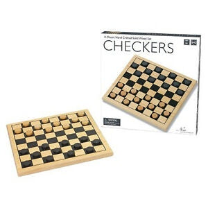 Wooden Checkers