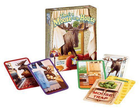 There's a Moose in the House: A Very Silly Card Game