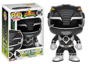 Funko POP! Television: Mighty Morphin Power Rangers - Black Ranger #361 Vinyl Figure (Pre-owned)