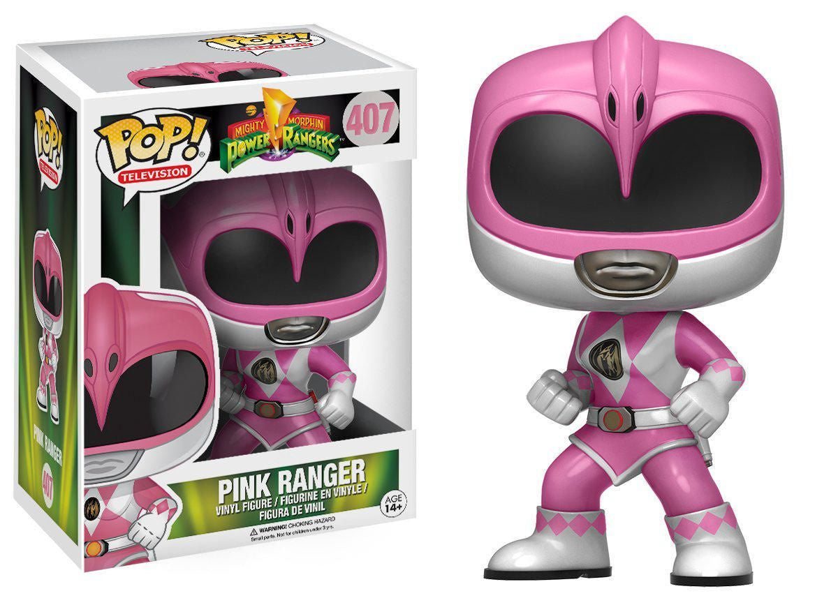 Funko POP! Television: Mighty Morphin Power Rangers - Pink Ranger #407 Vinyl Figure (Pre-owned, Box Wear)