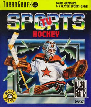 TV Sports Hockey - TurboGrafx-16 (Pre-owned)