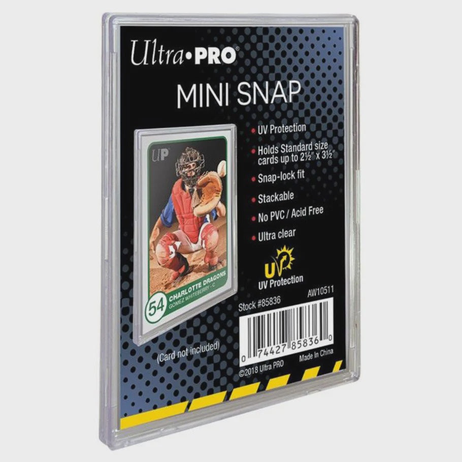 Ultra PRO: UV Mini Snap Card Holders 1ct