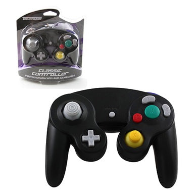 BLACK WIRED Gamecube CONTROLLER [TEKNOGAME]