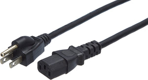 Original PS3 3 Prong Power Cord Playstation 3 Wire also works with PCs and Computer Monitors AC Adapter 3rd Party