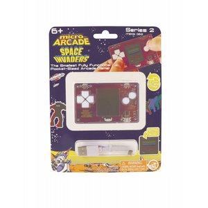 Micro Arcade Space Invaders Handheld Game