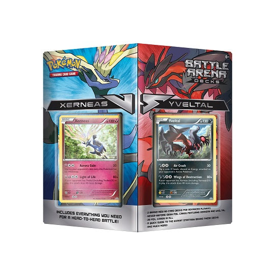 Pokemon: Battle Arena Deck - Xerneas Vs. Yveltal (Box Wear)