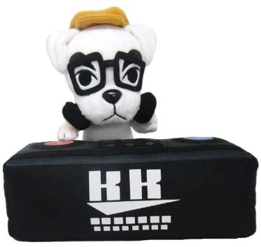 DJ KK SLIDER ANIMAL CROSSING PLUSH 6" [LITTLE BUDDY]