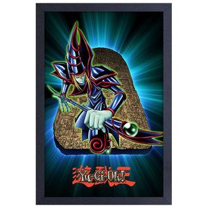 Yu-Gi-Oh! Dark Magician 11″ x 17″ Framed Print [Pyramid America]