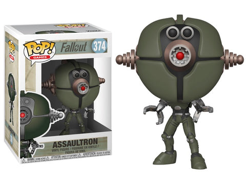 Funko POP! Games: Fallout - Assaultron Vinyl Figure (Box Wear)