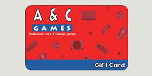 A & C Games Gift Card (Physical Card/For Use In-Store Only)