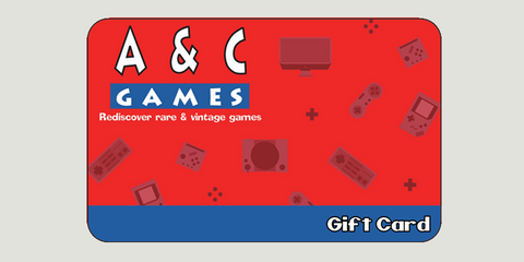 A & C Games Gift Card (Physical Card/For Use In-Store Only)