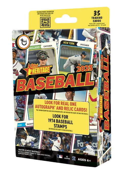 2023 Topps Heritage Baseball Hanger Box