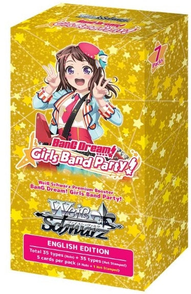 Weiss Schwarz: Bang Dream! Girls Band Party! 4th Anniversary Booster Box