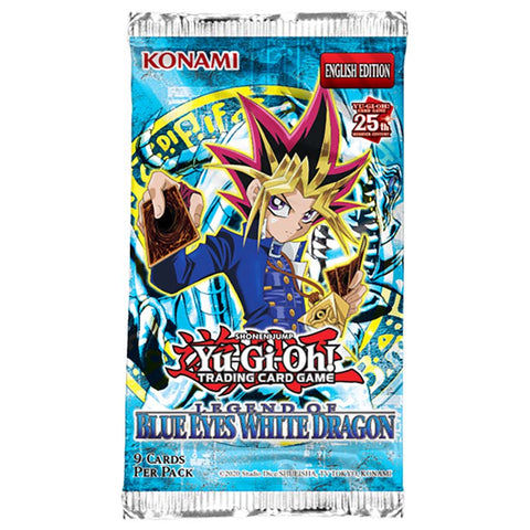 Yu-Gi-Oh! 25th Anniversary Edition Legend of Blue Eyes White Dragon Booster Pack